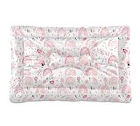 Sevdomey Rainbows Pet Pads Kennel Bed Crate Mattress, Washable Soft Comfortable Pet Bed Pad with Non-Slip Bottom for Small Medium Large Dogs Cats, 60x90 cm