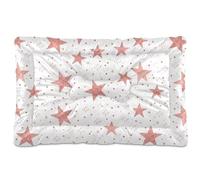 Sevdomey Stars and Dots Pet Pads Kennel Bed Crate Mattress, Washable Soft Comfortable Pet Bed Pad with Non-Slip Bottom for Small Medium Large Dogs Cats, 60x90 cm