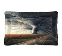 Sevdomey Storms Pet Pads Dog Bed Cat Bed Kennel Bed Crate Mattress, Washable Soft Comfortable Pet Bed Pad with Non-Slip Bottom for Small Medium Large Dogs Cats, 60x90 cm