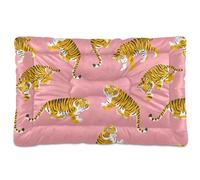 Sevdomey Tigers Pet Pads Kennel Bed Crate Mattress, Washable Soft Comfortable Pet Bed Pad with Non-Slip Bottom for Small Medium Large Dogs Cats, 45x60 cm