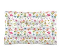 Sevdomey Whimsical Butterflies Pet Pads Dog Bed Cat Bed Kennel Bed Crate Mattress, Washable Soft Comfortable Pet Bed Pad with Non-Slip Bottom for Small Medium Large Dogs Cats, 45x60 cm