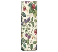 Sevdomey Wild Berries and Flowers Clear Vase for Home Decor, Farmhouse Decor Flower Plastic Vase for Your Bedroom, Kitchen, Office, Living Room, Bathroom