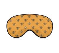 Seve The Bees Sleep Eye Mask Soft Sleep Cover Blindfold Sleeping Mask Cover for Sleep Travel