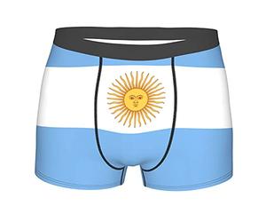 SEVEBJ Argentina Flag Boxer Briefs Underwear For Mens