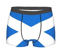 SEVEBJ Flag Of Scotland Boxer Briefs Underwear For Mens
