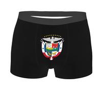 SEVEBJ national emblem of Panama Men's Boxer Briefs Elastic Waistband Briefs Men's Boxer Briefs