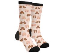 SEVEBJ Unisex Casual Funny Novelty Crew Socks Gifts For Men Women Sewing Machine
