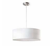 Seven 3 Light Large Round Ceiling Pendant White E27 Netlighting White One Size