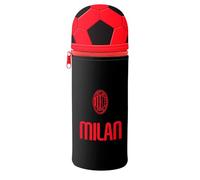 Seven AC Milan School Pencil Case for Boys Soft Silicone Children Boys Football Gift Idea