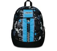Seven Advanced Backpack with Integrated USB PLUG, Azur, 31 x 43 x 24 cm