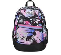 Seven Advanced School Backpack, Fuchsia Black, Mark On Girl, Double Compartment Backpack with PC or Tablet Pocket, Bottle Holder and Organizer, School Backpack for Middle and High Schools, Girls
