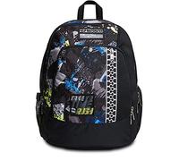 Seven Advanced Space Check Unisex Backpack, black, standard size, Casual