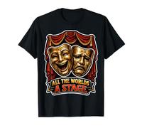 Seven Ages World Stage Monologue Exit Entrance Nurse Infant T-Shirt