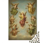 Seven Angels Puzzle 38x26cm/1000pcs Puzzles, Die Für Erwachsene Und Personen Ab 14 Jahren Geeignet Sind