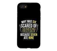 Seven ate Nine - Funny Double Signed Saying Numbers Joke Case for iPhone SE (2020) / 7/8