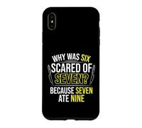 Seven ate Nine - Funny Double Signed Saying Numbers Joke Case for iPhone XS Max