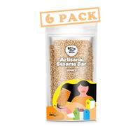 SEVEN ATE NINE THE SUNNY SIDE OF TASTE - 7ATE9 - Honey Sesame Bar 100g (Pack of 6) - Gluten Free - Dairy Free - No Preservatives - High in Protein & Healthy Fats