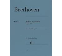 Seven Bagatelles - op. 33 - Piano - Performing score - Urtext edition - Henle (HN 1345)