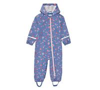 SEVEN BB Girls Puddle Suit All in One Rain Suit Children Breathable Rainsuit Kids Waterproof Poncho Suit Toddler Outdoor Splash Suit Playsuit Purple Raincoat Overall for Hiking Cycling 5-6 Years