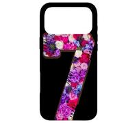 Seven Blossoms Floral Number Seven Case for iPhone 17 Pro Max