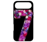 Seven Blossoms Floral Number Seven Case for iPhone Air