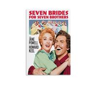 Seven Brides for Seven Brothers.1Poster Movie Poster Canvas Art Poster Wall Decoration Painting Bedroom Painting Living Room Poster Modern Home Decoration Poster20x30inch(50x75cm)Unframe-style