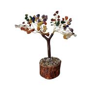 Seven Chakra Crystal Gemstone Tree Artificial Home Decor Crystal Tree Of Life Gift For Women & Men Spiritual 7 Inch