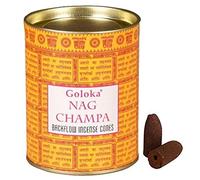 Seven Chakra Tree Goloka Nag Champa Backflow Incense Cone Home Fragrance Aromatherapy Insence 24 Count 1Pack