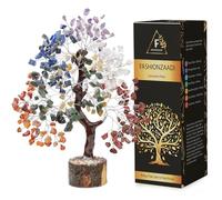 Seven Chakra Tree of Life, Crystal Tree for Positive Energy, Feng Shui Tree, Artificial Tree, Handmade 7 Chakra Tree, Stone Tree, Home Decor Tree, Money Tree, Spiritual Gifts, Gifts for Women