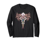 Seven Chakras Seven Chakras Meditation Gift Long Sleeve T-Shirt