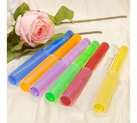 Seven Colors Acrylic Stick for Crystal Singing Bowl, Tuning Fork, Singing Bowl Chalice, Percussion Instruments Musical Mallet for Yoga Meditation & Sound Healing