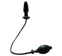 Seven Creations Fanny Hills - inflatable vibrating anal plug (black)