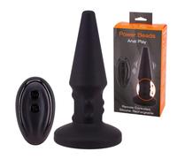 Seven Creations - Rimming Beaded Butt Plug with Remote Control