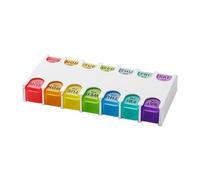 Seven-Day-a-Week Medication Box, Easy-to-use Compartments, 21.6 X 10.4 X 3.2 Cm Daily Pill Organizer, Pill Dispenser for Home, Portable and Travel-Friendly, for Daily Use