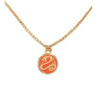 Seven Deadly Sins Protagonist Tattoo Necklace Anime Peripheral Dragon Fox Snake Pig Sheep Lion Grizzly Bear Animal Color Coin