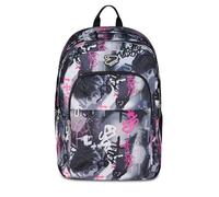 Seven Detach Pro XXL Reversible School Backpack, Grey, Double Compartment Backpack with Wireless Earphones, PC Pocket and Bottle Pocket, Middle and High School, Girl