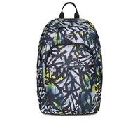 Seven Detach Pro XXL School Backpack with Wireless Headphones, Grey, Internal Pocket for PC and Side Pocket for Bottle, 33 L, Middle and High School, Boy Backpack, Black, Taglia Unica