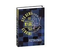 Seven Diaro Standard 12 Month School, Flying Dreams, Blu, Elementary and Middle School