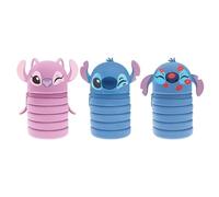 Seven Disney Stitch and Angel Silicone Extendable Pencil Case, Stitch, Decorative