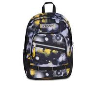 Seven Dual Detach School Backpack Golden Paint, Grey, 32 L, Double Compartment, Multifunctional Pockets, Detachable Backpack, Pocket with Organizer, Computer Compartment, Middle and High School, Child