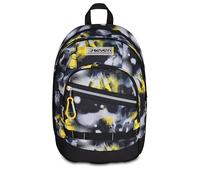 Seven Dual Golden Paint School Backpack, Grey, 32 L, Multi-Function, Equipped Pocket, Side Bottle Pocket, Computer Compartment, Middle and High School, Children, Boys