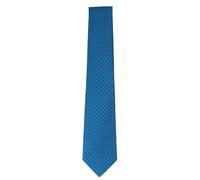 Seven-Fold Silk Tie - male - Kiton - Ties - Blue - ONE SIZE - Accessories ONE SIZE