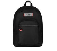 Seven Freethink School Backpack, Double Compartment, Black, 34 L, Laptop Compartment ablet, Multifunctional Pockets, Side Bottle Pocket, Middle and High School, Children, Boys