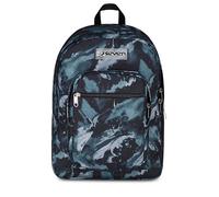 Seven Freethink School Backpack, Double Compartment, Grey, 34 L, Laptop Compartment ablet, Multifunctional Pockets, Side Bottle Pocket, Middle and High School, Children, Boys