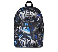 Seven Freethink School Backpack, Double Compartment, Grey, 34 L, Laptop Compartment ablet, Multifunctional Pockets, Side Bottle Pocket, Middle and High School, Children, Boys