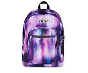 Seven FREETHINK School Backpack, Double Compartment, Purple, 34 L, Laptop Compartment ablet, Multifunctional Pockets, Side Bottle Pocket, Middle and High School, Girl, Girl