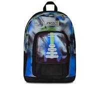 Seven Freethink Write Down School Backpack, Blue, Double Compartment with PC Pocket and Bottle Pocket, Capacity 34 Litres, Middle and High Schools for Boys and Girls