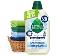 Seventh Generation Laundry Detergent, Ultra Concentrated EasyDose, Free & Clear, 23.1 Fl Oz