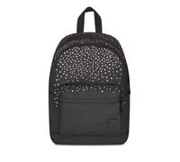 Seven GlitzyCute Round XS Backpack, Black and Purple, Compact Backpack, 12.5 Litres, Padded Back and Shoulder Straps, Girls and Girls