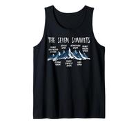 Seven Highest Summits Mount Everest Kosciuszko Kibo Denali Tank Top